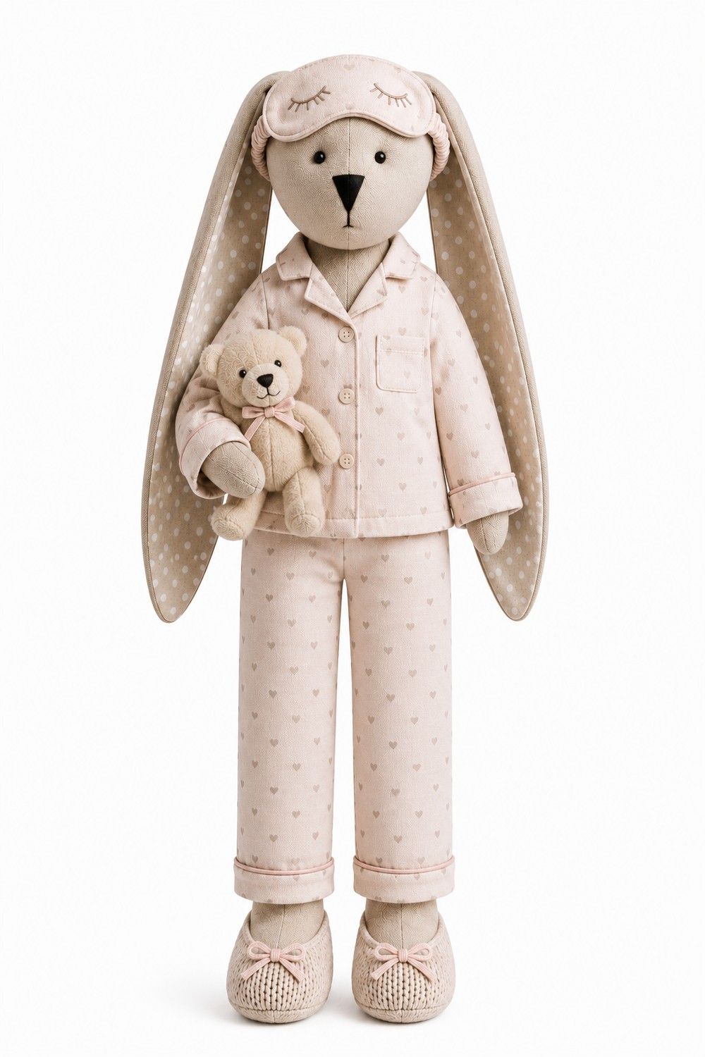 Bunny in pyjamas